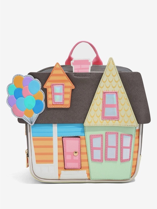 Pixar Handbags - NWT RARE Disney Pixar Up Carl's House Mini Backpack - BoxLunch Exclusive